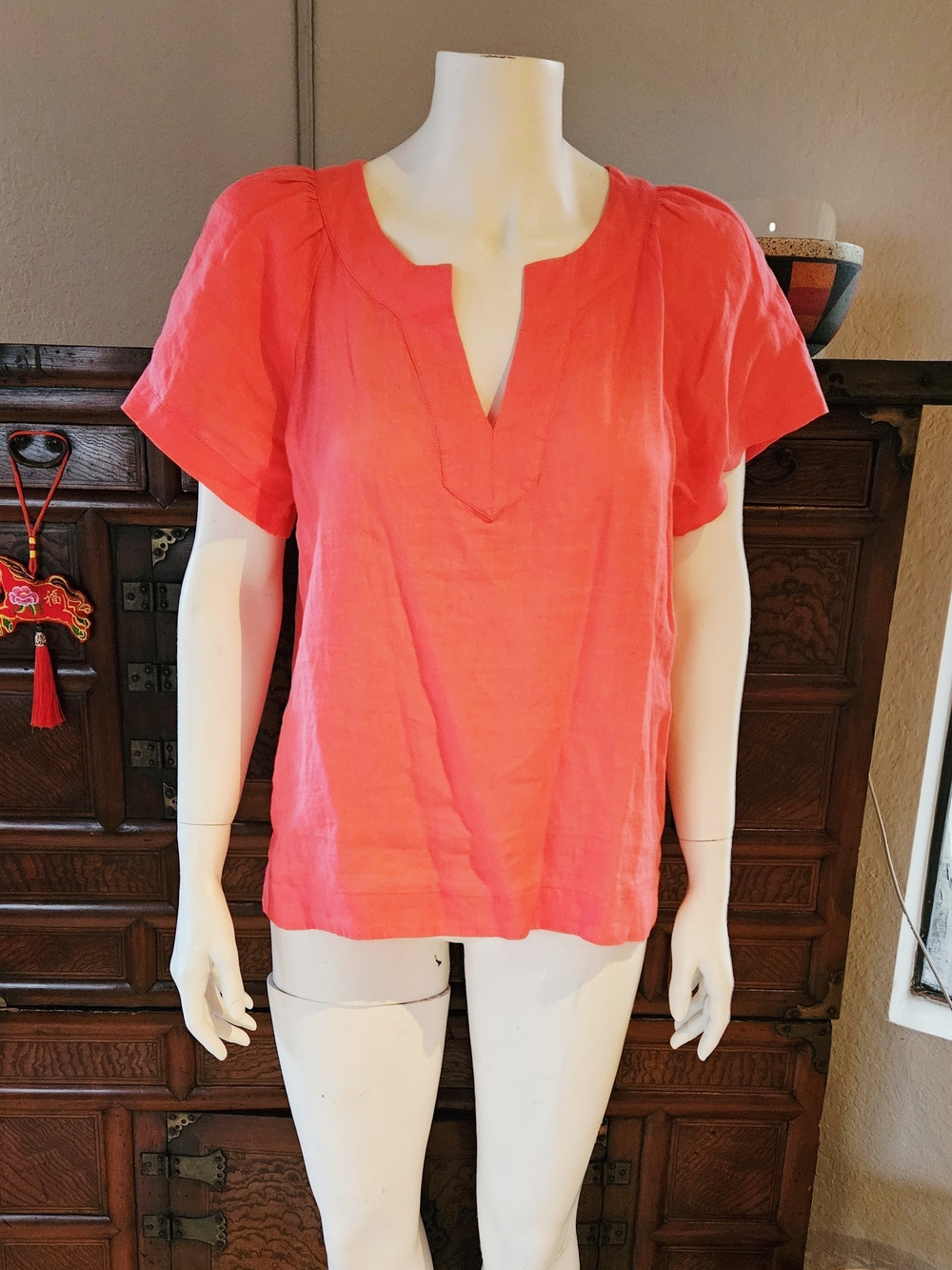 J CREW Notched Neck Tunic NEW!